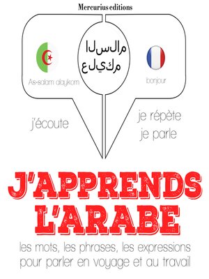 cover image of J'apprends l'arabe